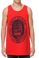 Obey Premium Original Red Tank Top